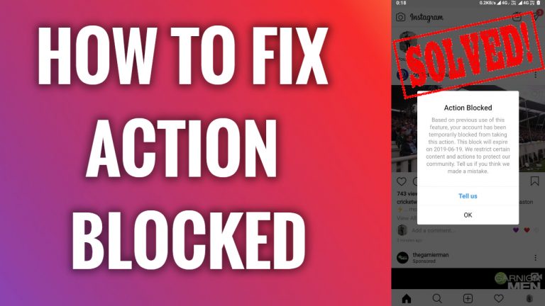 How to Fix Action Blocked Problem on Instagram? | FreewaySocial