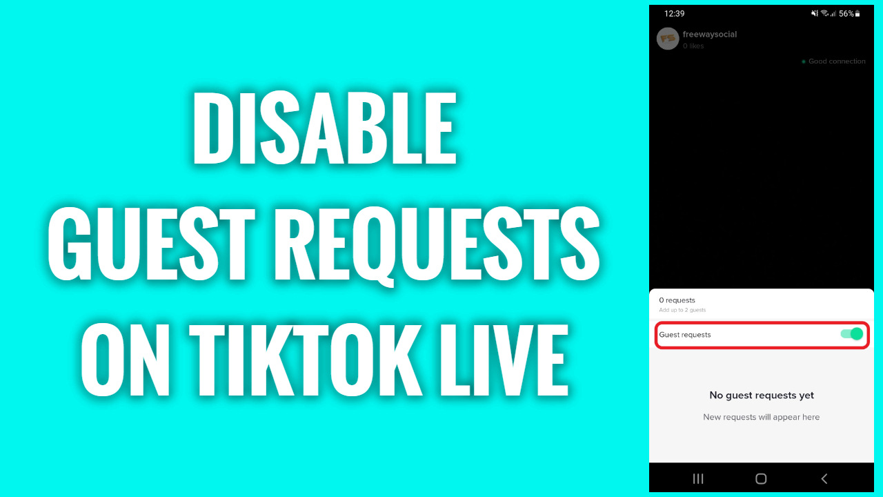 How Disable Guest Requests On TikTok Live FreewaySocial