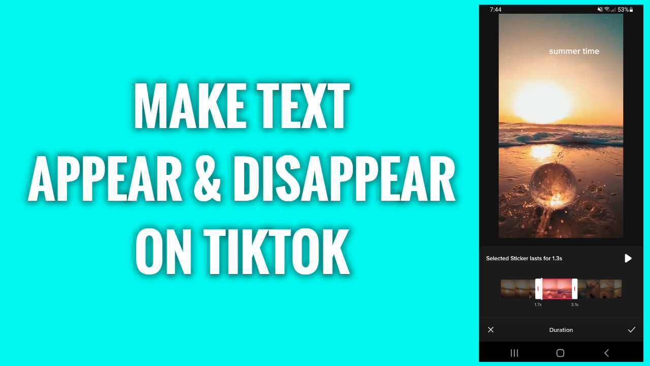 Comment Faire Apparaître Et Disparaître Un Texte Sur Tiktok Comment faire apparaître et disparaître du texte sur TikTok ? |  FreewaySocial